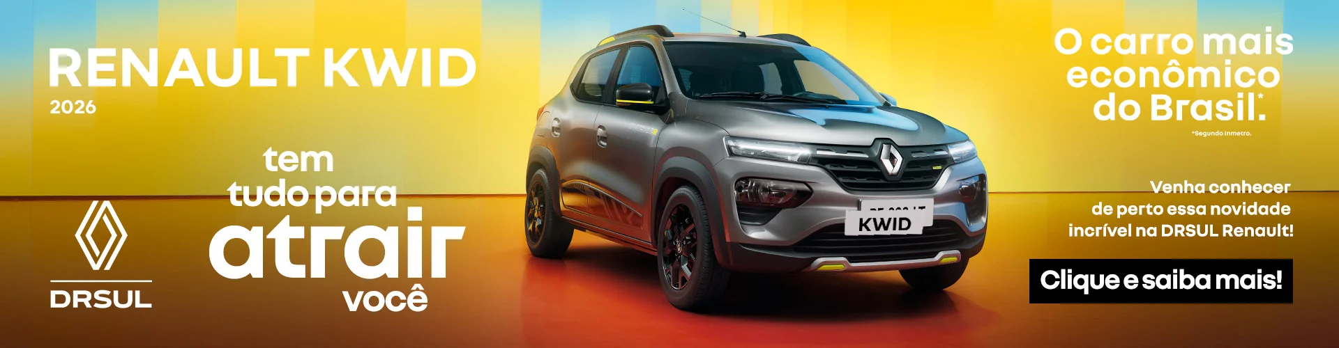 Kwid 2026 | DRSUL RENAULT